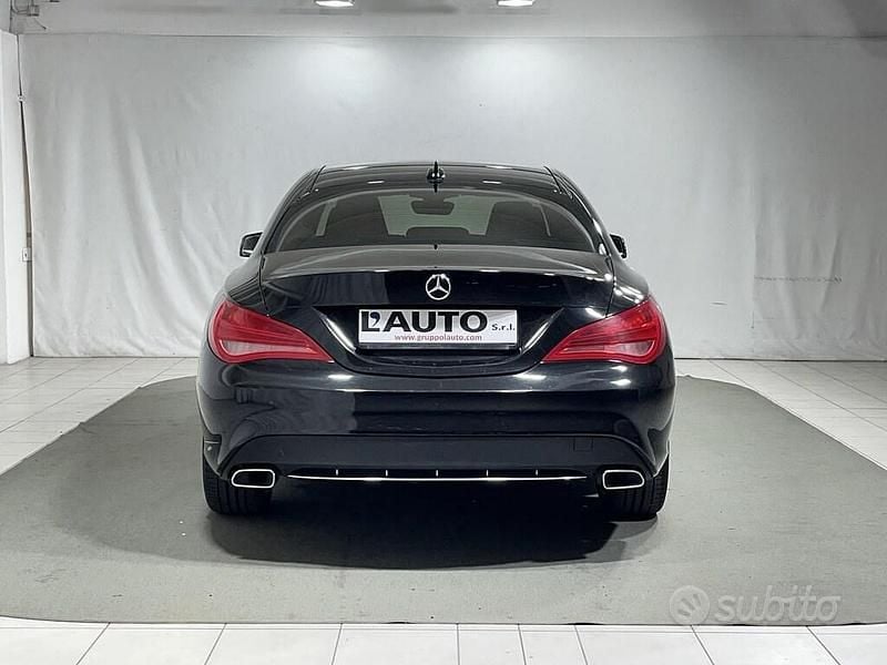 Usata Mercedes CLA220 177 CV (130 kW) 2016 Nero Berlina