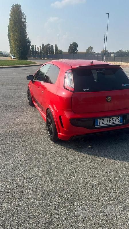 Usata Abarth Punto Evo 2011 Rosso Utilitaria