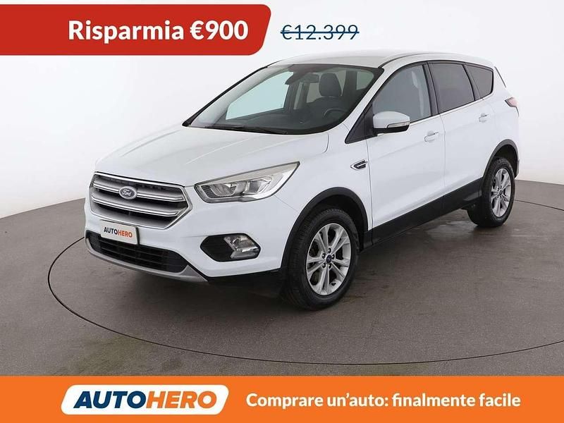 Usata Ford Kuga Titanium 120 CV (88 kW) 2017 Bianco SUV