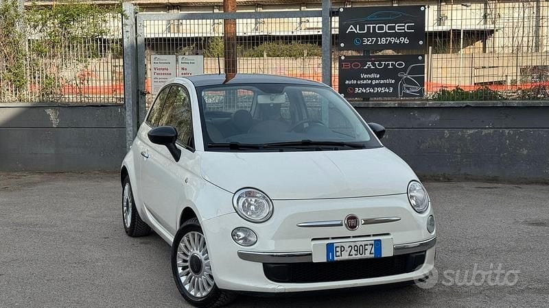 Usata Fiat 500 69 CV (50 kW) 2012 Bianco Utilitaria