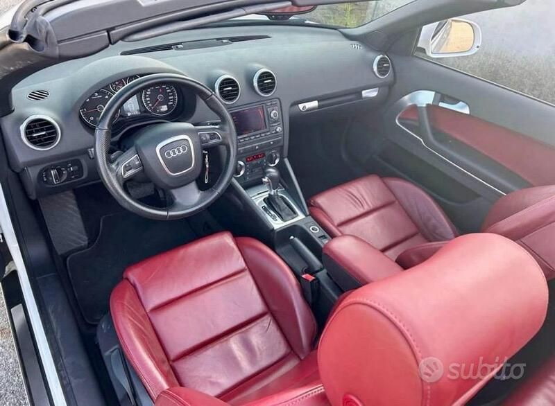 Usata Audi A3 Cabriolet 140 CV (102 kW) 2009 Bianco Cabrio