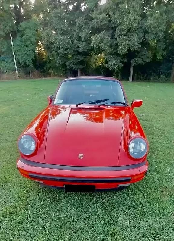 Usata Porsche 911 Carrera 1986 Rosso