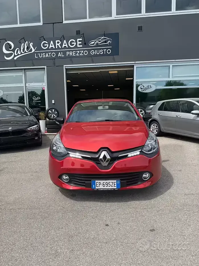 Usata Renault Clio IV 75 CV (55 kW) 2013 Rosso Berlina