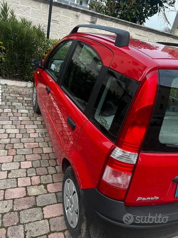 Usata Fiat Panda 2006 Rosso Utilitaria