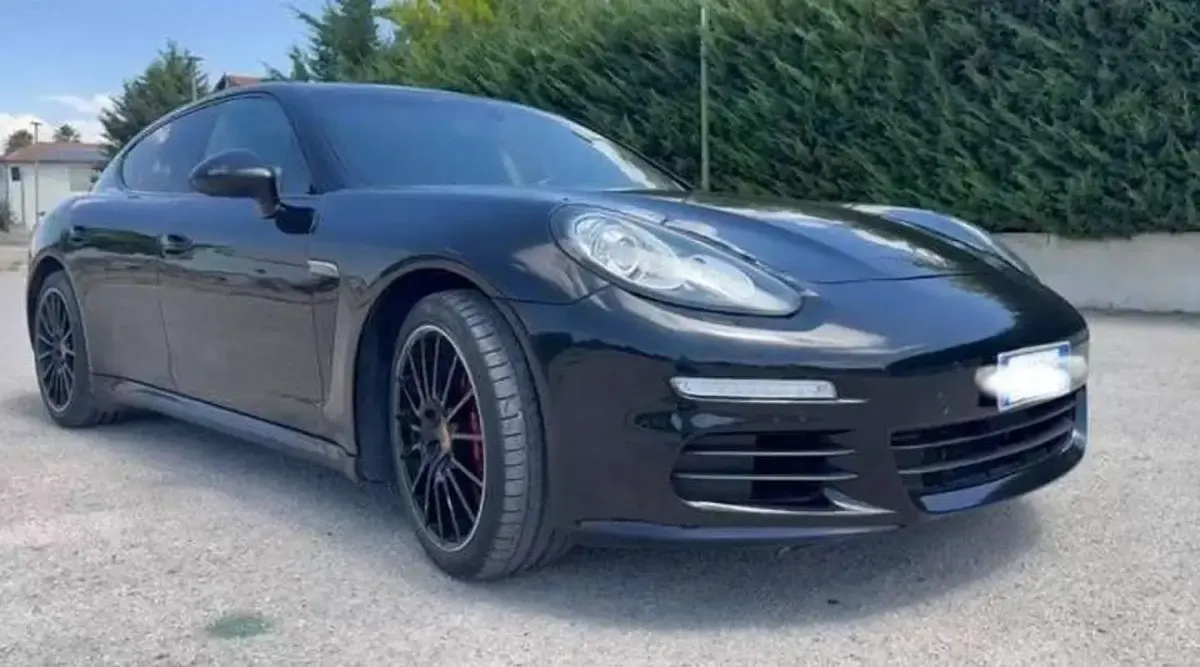 Usata Porsche Panamera 250 CV (183 kW) 2014 Nero Utilitaria