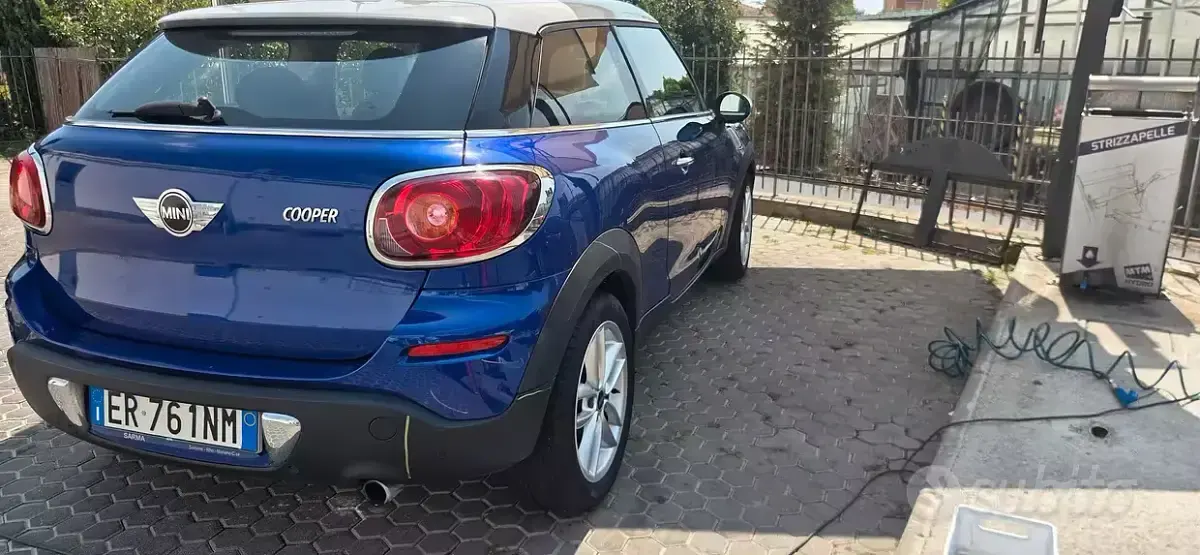 Usata Mini Paceman 122 CV (89 kW) 2013 Bluazzurro Utilitaria