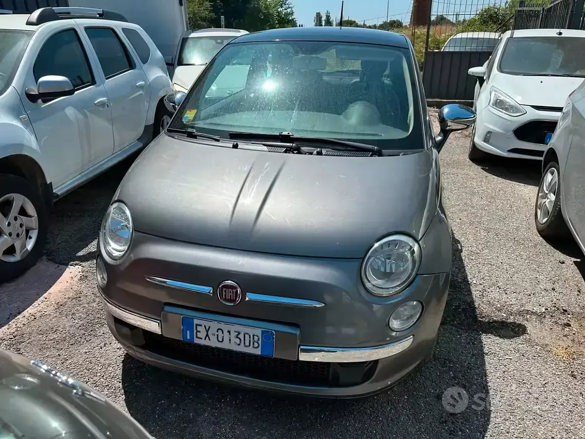 Usata Fiat 500 Lounge 69 CV (50 kW) 2014 Grigio Berlina