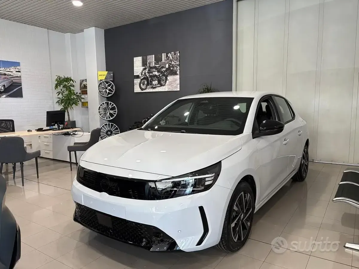 Nuova Opel Corsa S 100 CV (73 kW) 2026 Bianco Utilitaria
