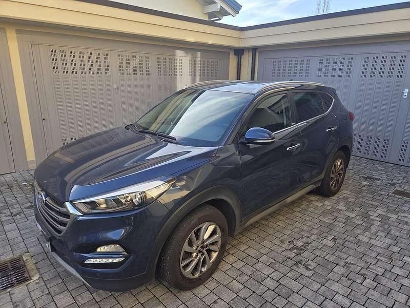 Usata Hyundai Tucson Xpossible 116 CV (85 kW) 2017 Blu/azzurro SUV