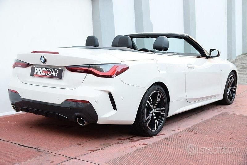 Usata BMW 420 M Sport 190 CV (139 kW) 2021 Bianco Cabrio