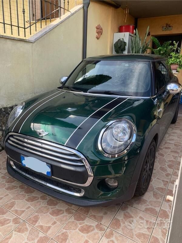 Usata Mini ONE 102 CV (75 kW) 2015 Verde Utilitaria