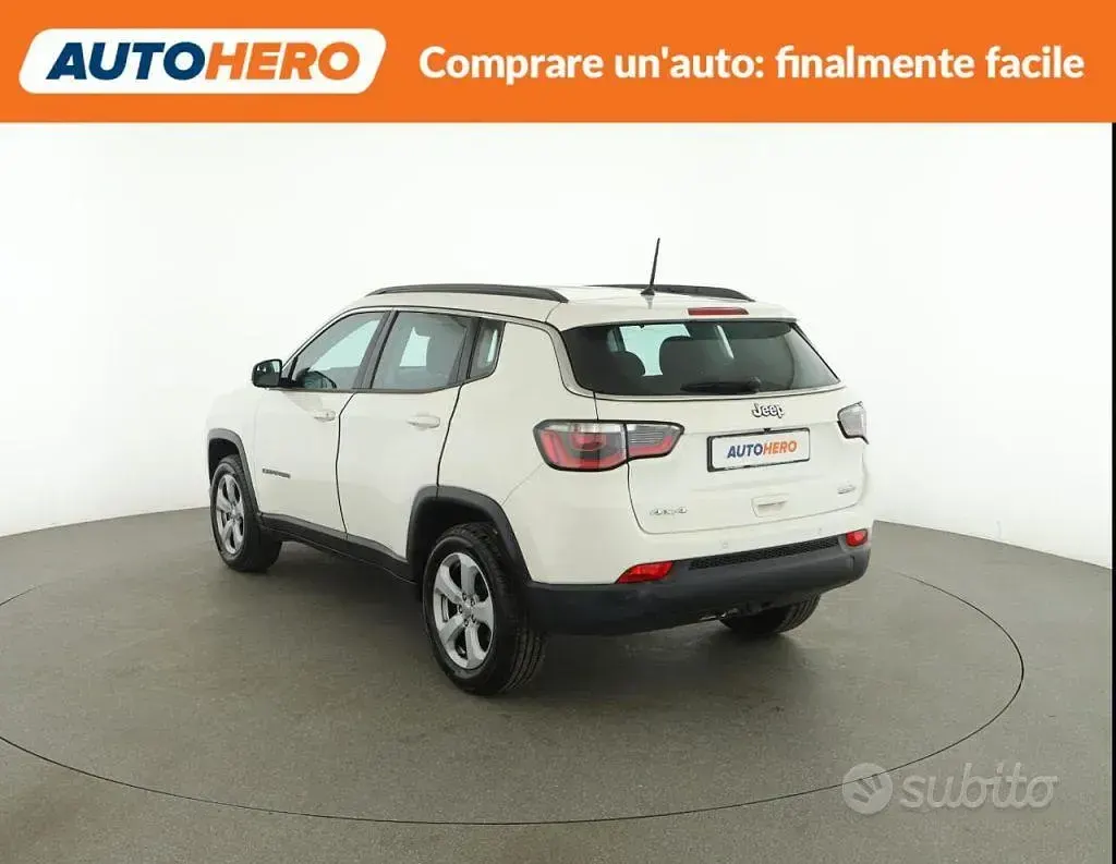 Usata Jeep Compass Longitude 140 CV (102 kW) 2018 Bianco SUV