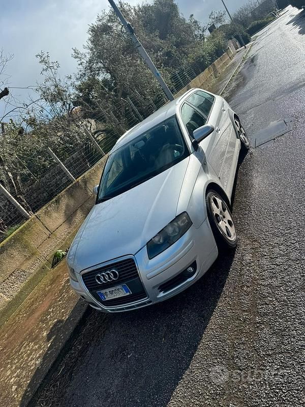 Usata Audi A3 140 CV (102 kW) 2007 Grigio Utilitaria