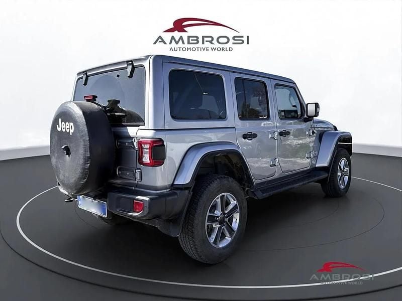 Usata Jeep Wrangler Sahara 200 CV (147 kW) 2021 Argento SUV