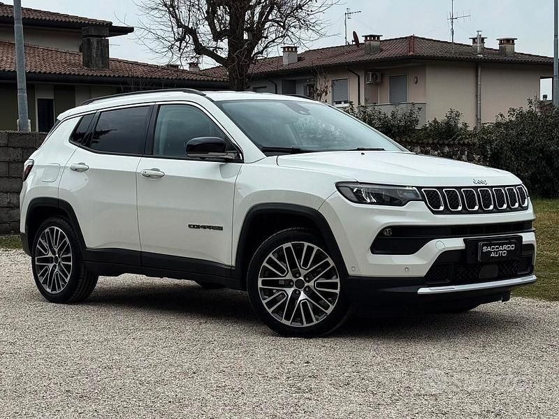 Usata Jeep Compass Limited 150 CV (110 kW) 2021 Bianco SUV