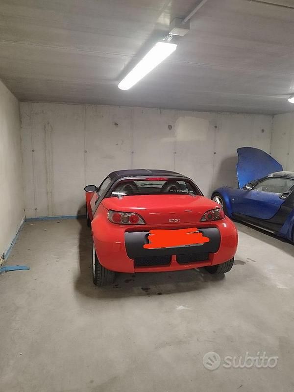 Usata Smart Roadster 82 CV (60 kW) 2005 Rosso Cabrio