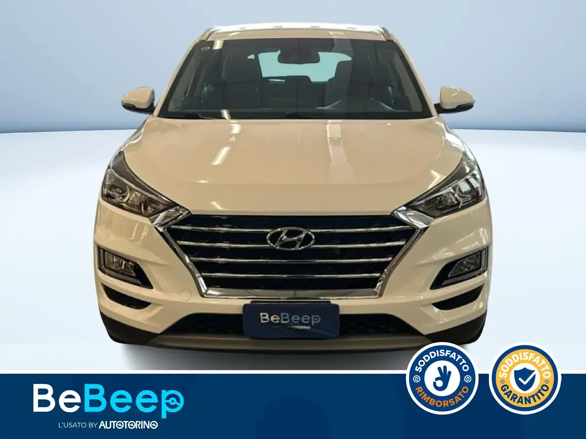 Usata Hyundai Tucson XPrime 136 CV (100 kW) 2019 Bianco pastello SUV