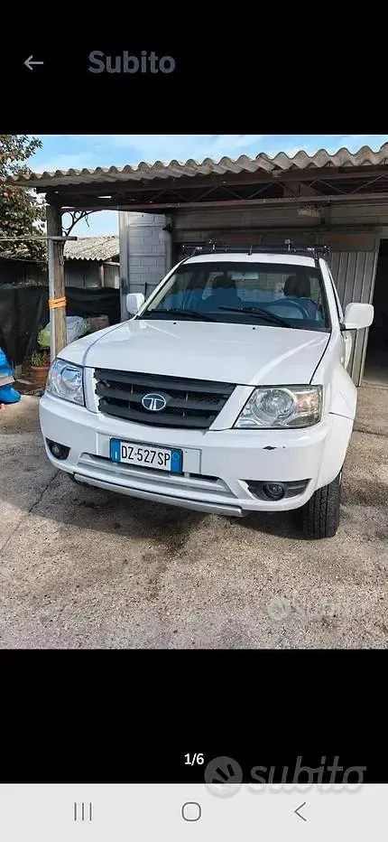 Usata Tata Xenon 140 CV (102 kW) 2009 Bianco Pick-up