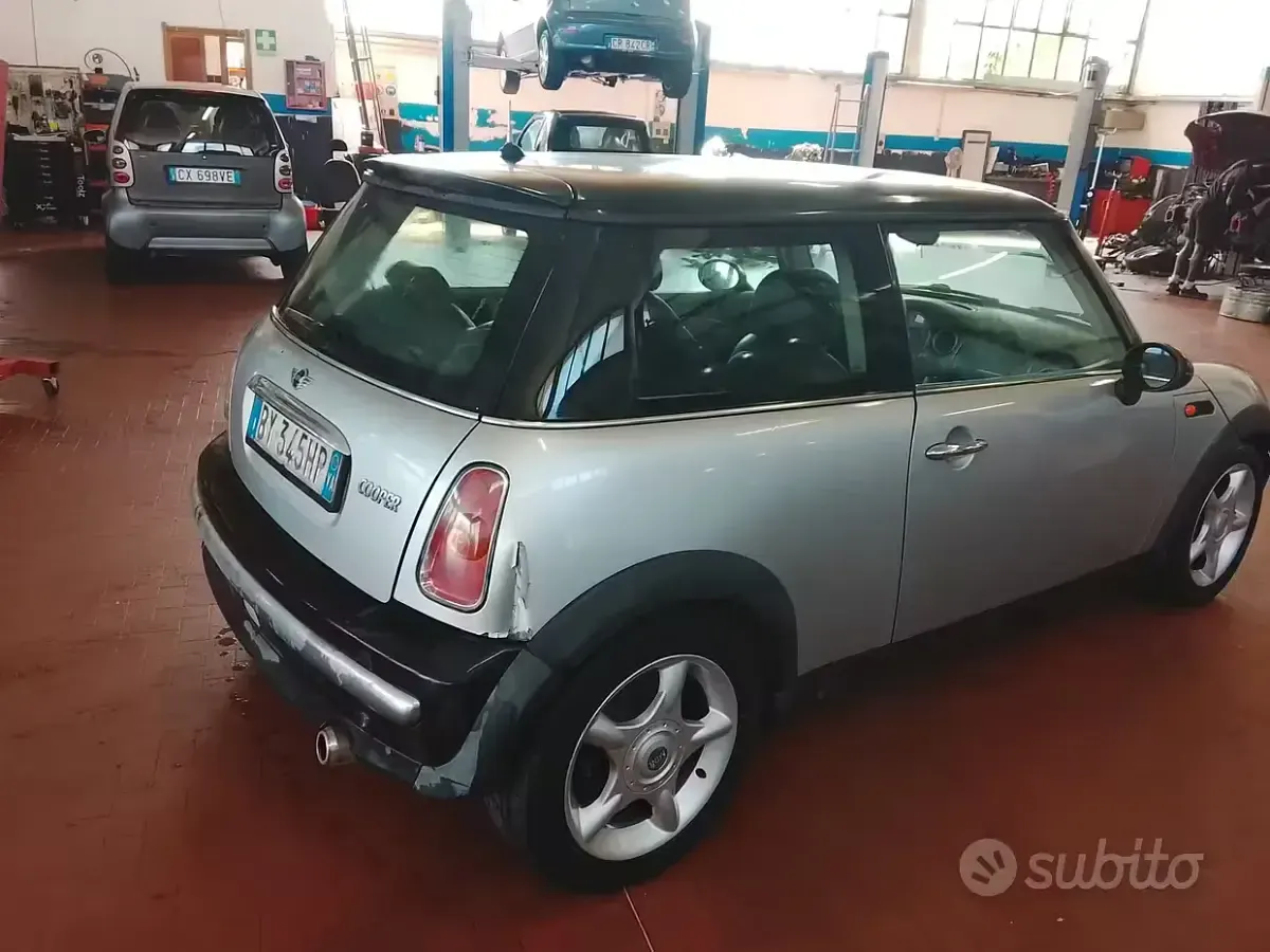 Usata Mini Cooper 116 CV (85 kW) 2002 Grigio Utilitaria