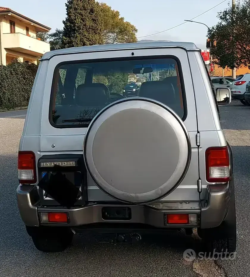 Usata Hyundai Galloper 2000 Grigio SUV