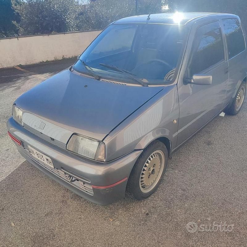 Usata Fiat Cinquecento 70 CV (51 kW) 1995 Grigio Utilitaria