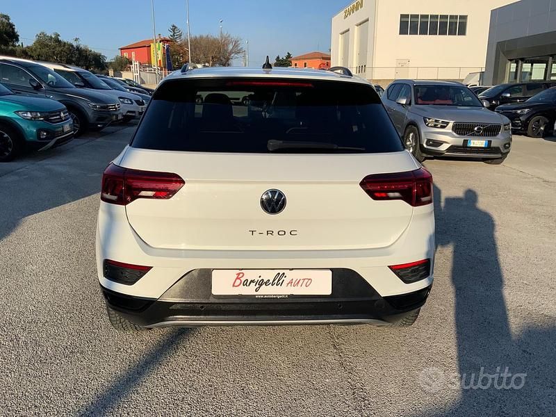 Usata VW T-Roc Advance 116 CV (85 kW) 2021 Bianco SUV