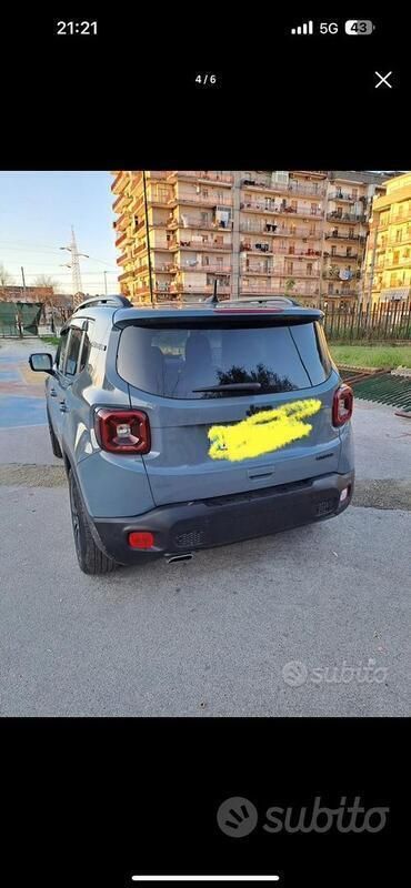 Usata Jeep Renegade 120 CV (88 kW) 2018 Grigio SUV