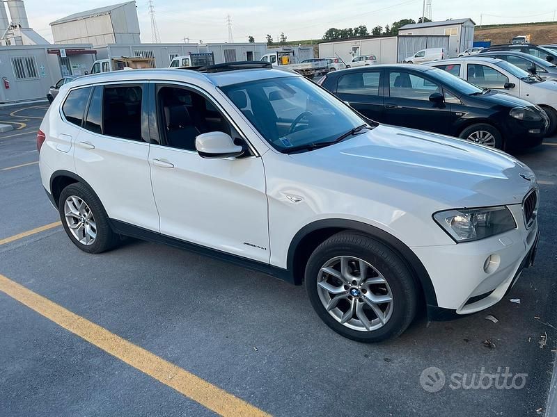 Usata BMW X3 Efficient Dynamics 184 CV (135 kW) 2012 Bianco SUV