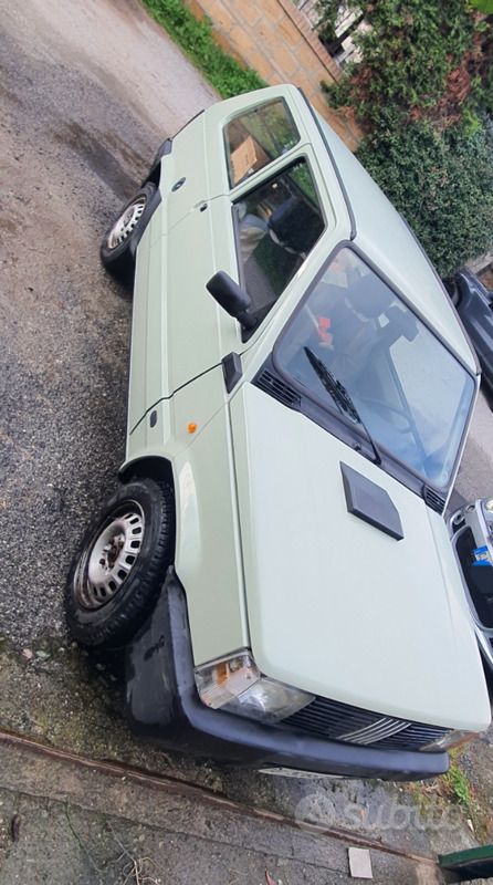 Usata Fiat Panda 50 CV (36 kW) 1986 Grigio Utilitaria