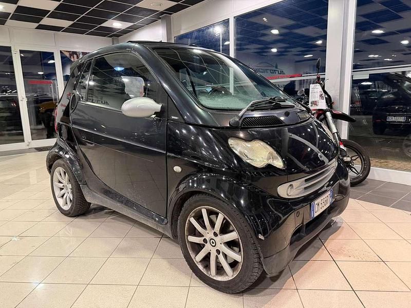 Usata Smart ForTwo Cabrio 41 CV (30 kW) 2004 Nero Cabrio