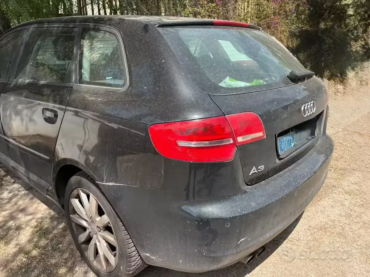 Usata Audi A3 Sportback 2009 Nero Utilitaria