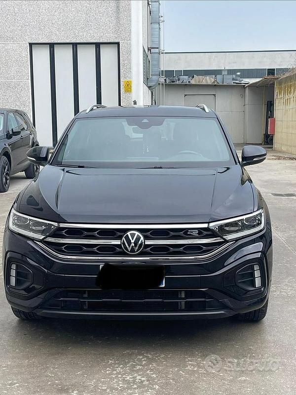 Usata VW T-Roc R 150 CV (110 kW) 2022 Nero SUV