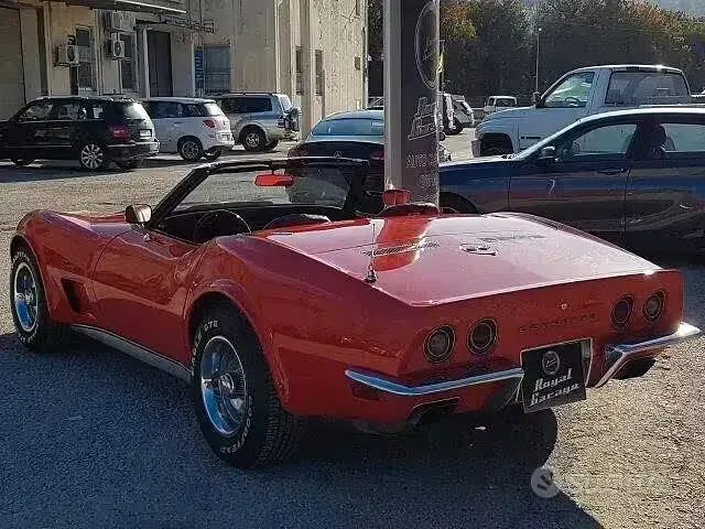 Usata Chevrolet Corvette C3 190 CV (139 kW) 1970 Rosso Cabrio