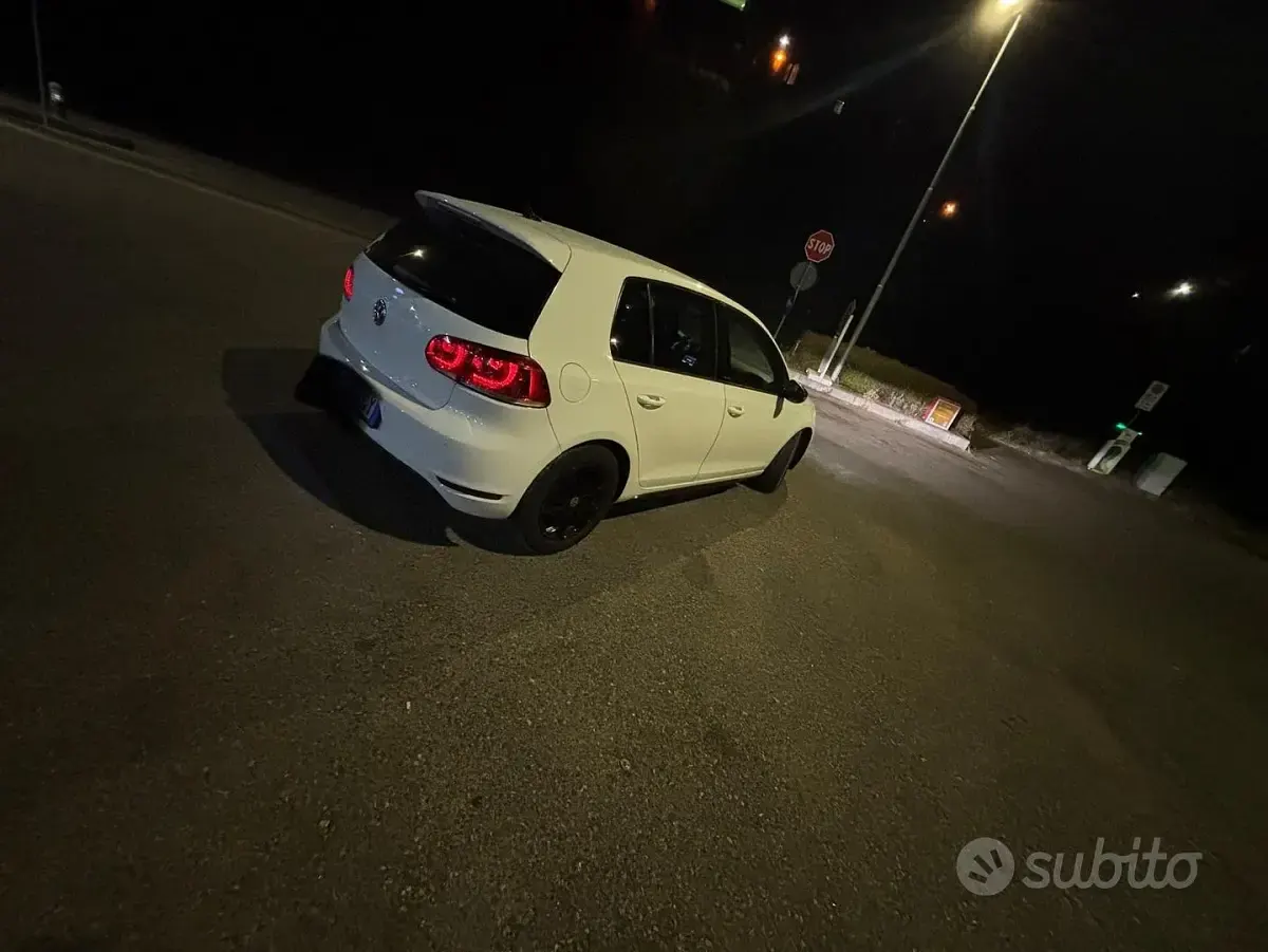 Usata VW Golf VII 2012 Bianco Berlina