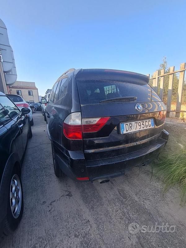 Usata BMW X3 177 CV (130 kW) 2008 Nero SUV