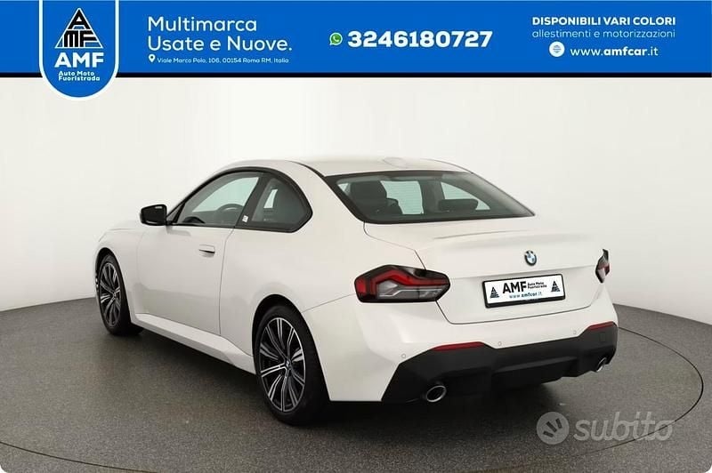 Usata BMW 218 156 CV (114 kW) 2024 Bianco Coupé