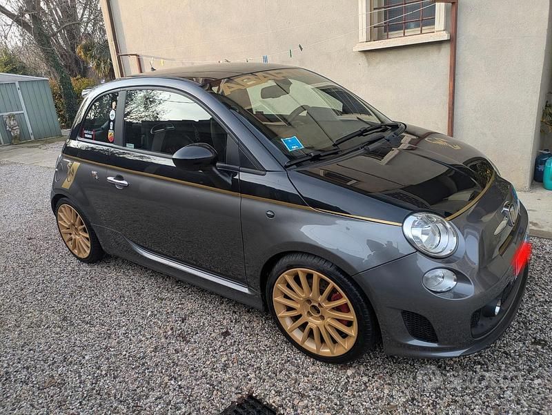 Grigio Usata 2015 Abarth 500 Due volumi | 14.000 € (Super prezzo) - Immagine 1/4
