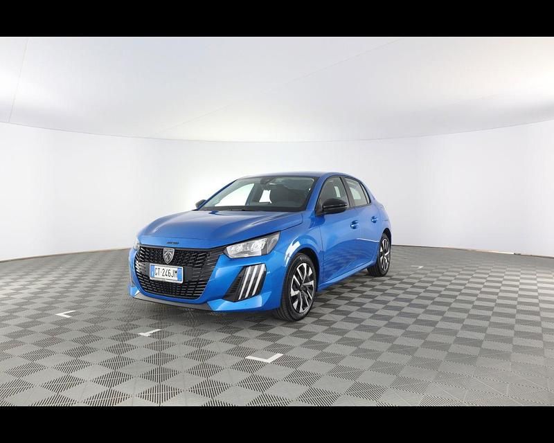 Usata Peugeot 208 Active 75 CV (55 kW) 2024 Blu Utilitaria