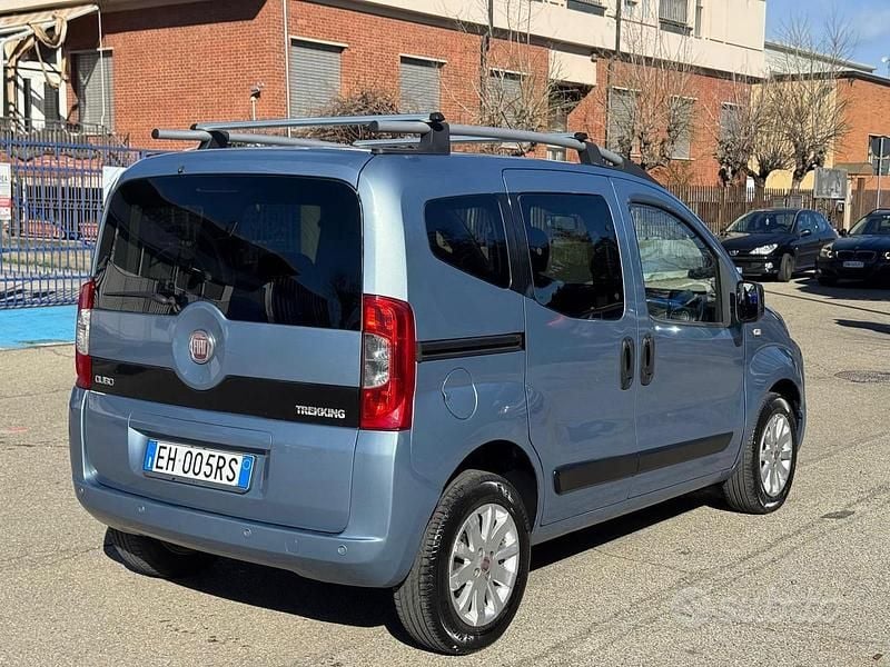 Usata Fiat Qubo Trekking 75 CV (55 kW) 2011 Blu Monovolume