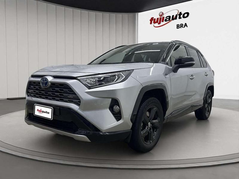 Silver met/deep black met Usata 2021 Toyota RAV4 Hybrid Style SUV | 28.900 € (Super prezzo) - Immagine 1/4