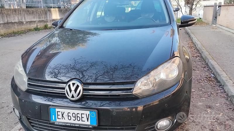 Usata VW Golf VII 105 CV (77 kW) 2012 Nero Berlina