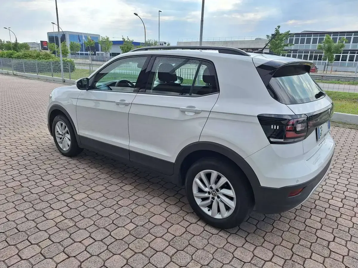 Usata VW T-Cross Style 110 CV (80 kW) 2023 Bianco SUV