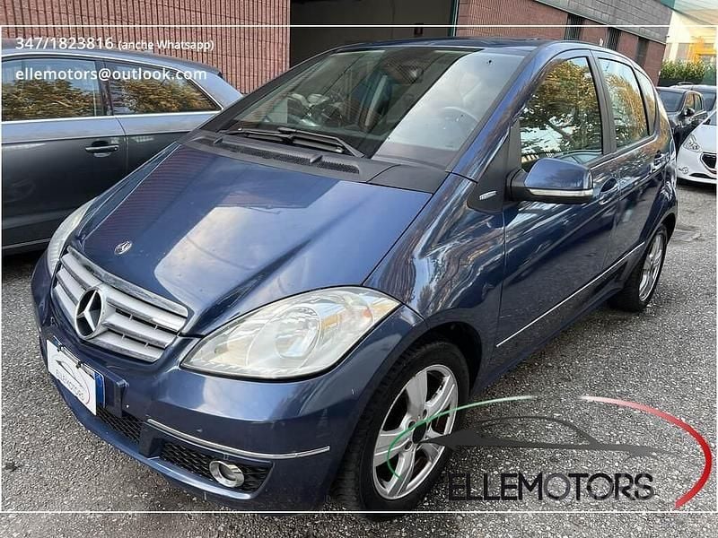 Usata Mercedes A150 Avantgarde 95 CV (69 kW) 2009 Blu Monovolume