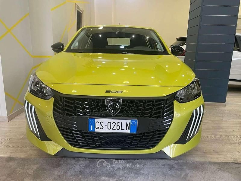 Usata Peugeot 208 75 CV (55 kW) 2023 Giallo agueda Utilitaria