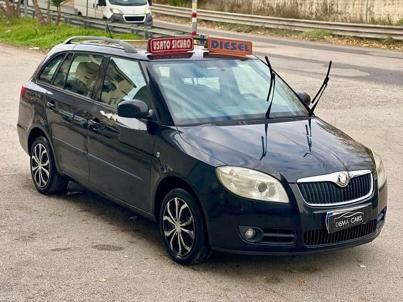 Usata Skoda Fabia 80 CV (58 kW) 2010 Nero Station wagon