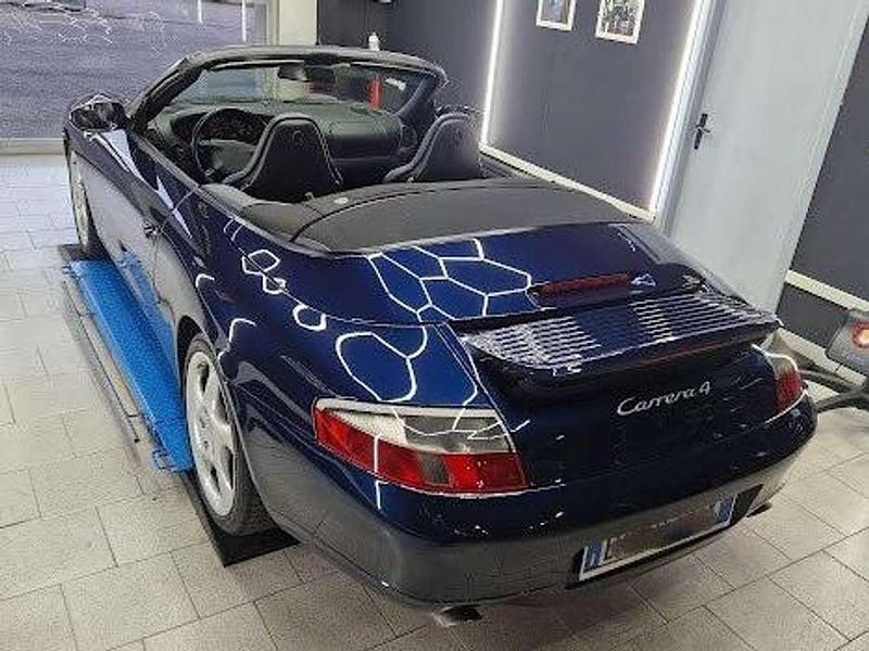 Usata Porsche 911 Carrera Cabriolet 300 CV (220 kW) 2001 Blu/azzurro Cabrio