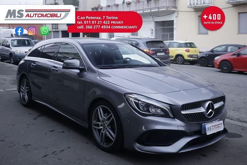 Usata Mercedes CLA200 Shooting Brake AMG Line Premium Plus 150 CV (110 kW) 2017 Grigio Station wagon