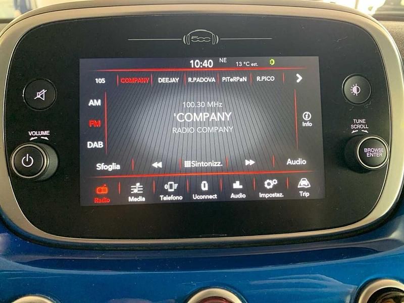 Usata Fiat 500X Lounge 95 CV (69 kW) 2019 Blu SUV