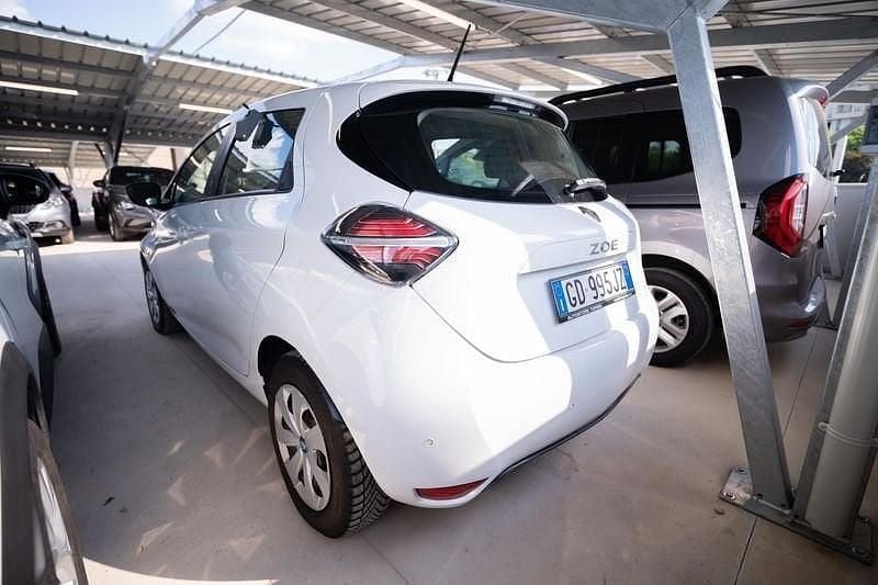 Usata Renault Zoe Life 80 kW (109 CV) 2020 Bianco Utilitaria