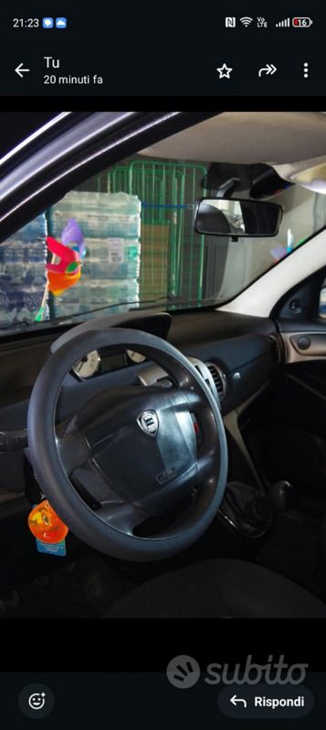 Usata Lancia Ypsilon 75 CV (55 kW) 2006 Nero Utilitaria